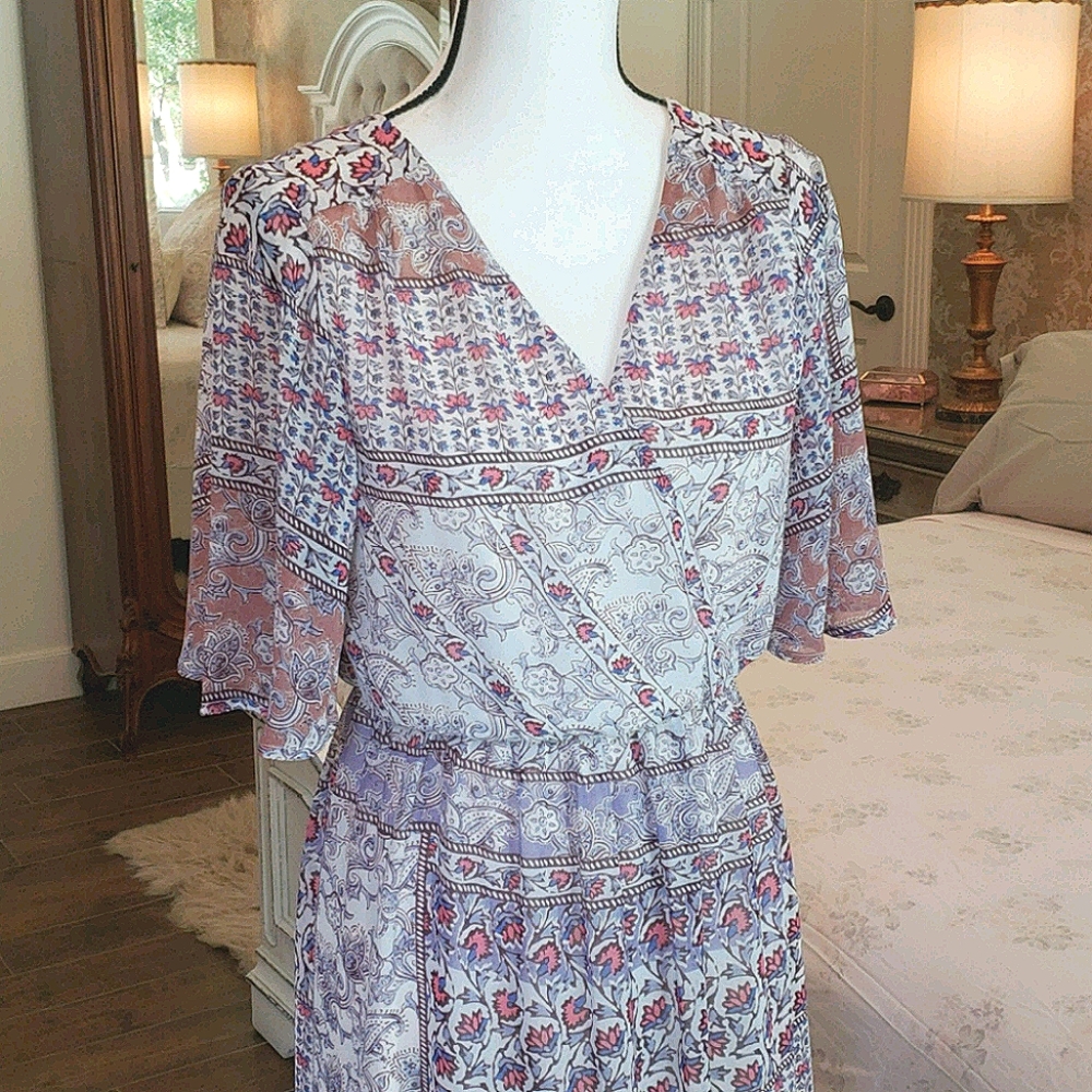 LILY ROSE BOHO MAXI DRESS - Picture 1 of 5